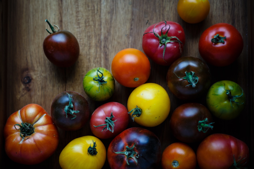 tomatoes and peppers